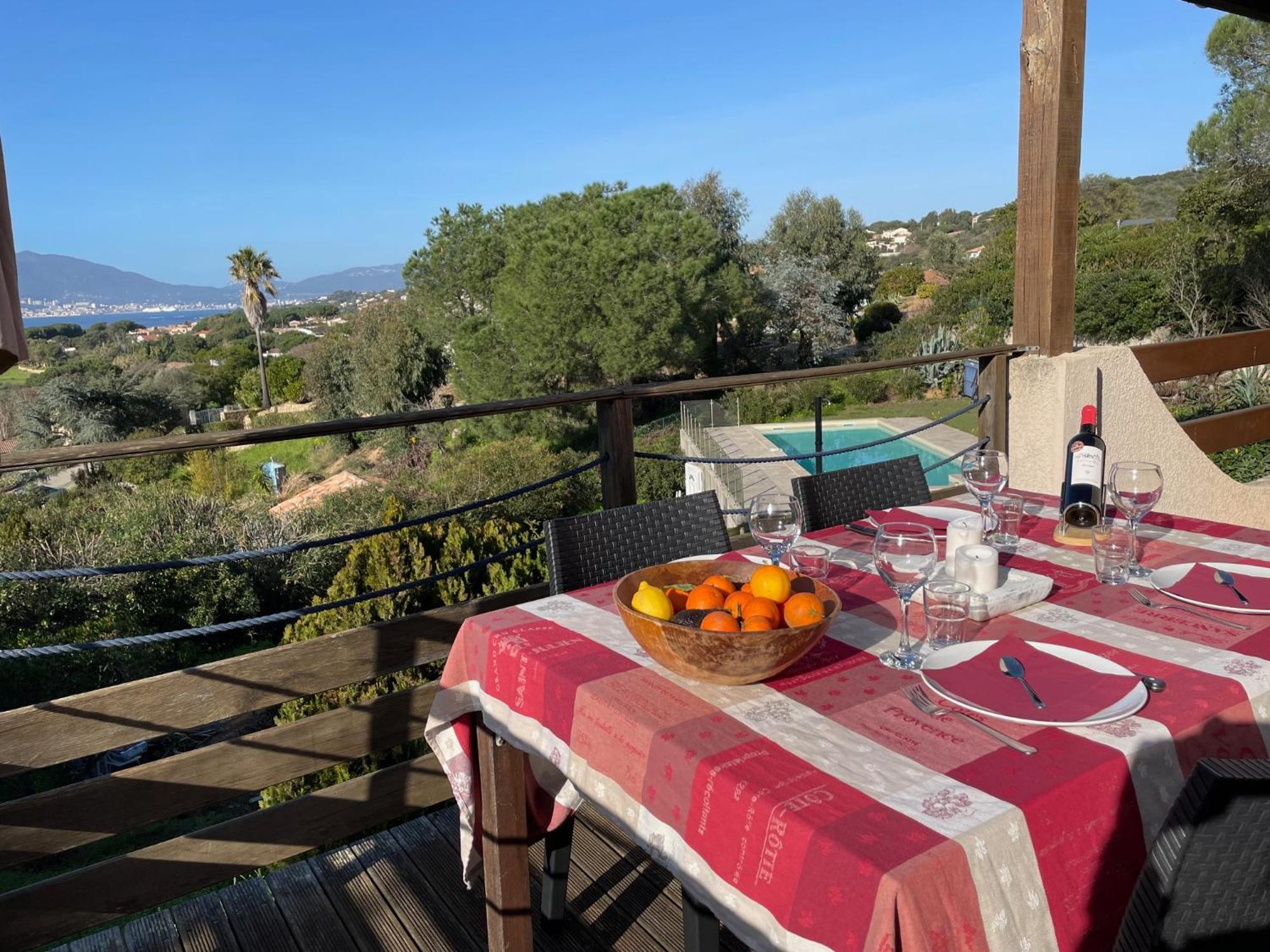Corsicadream Arone Superbe Appartement Dans Villa, Vue Panoramique Mer, Piscine, Proche Porticcio Pietrosella Extérieur photo