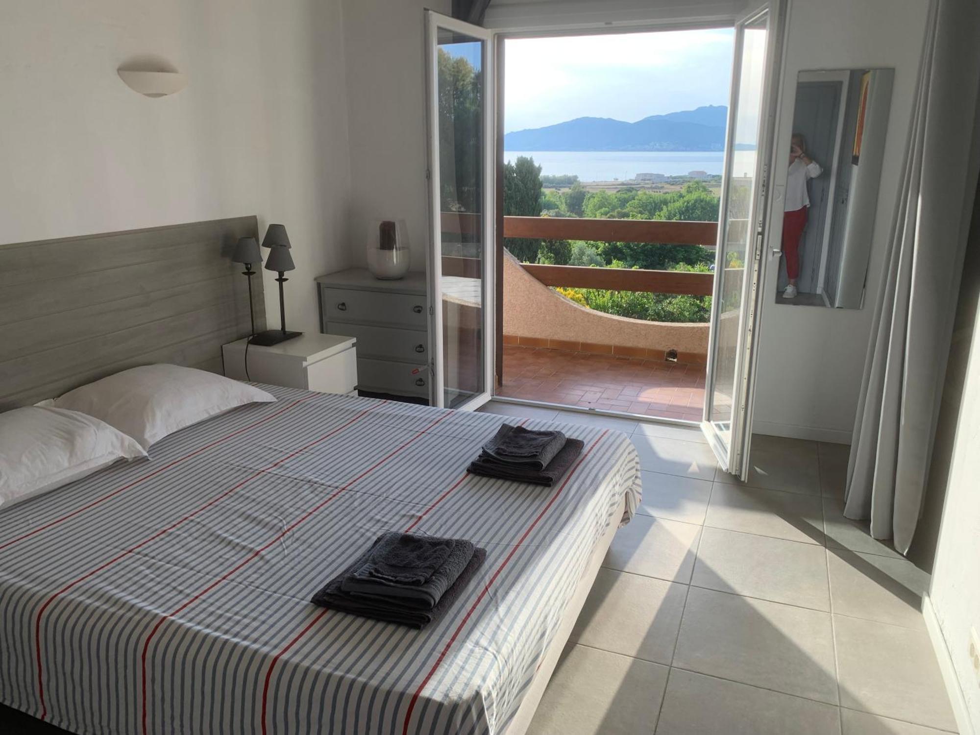 Corsicadream Arone Superbe Appartement Dans Villa, Vue Panoramique Mer, Piscine, Proche Porticcio Pietrosella Extérieur photo